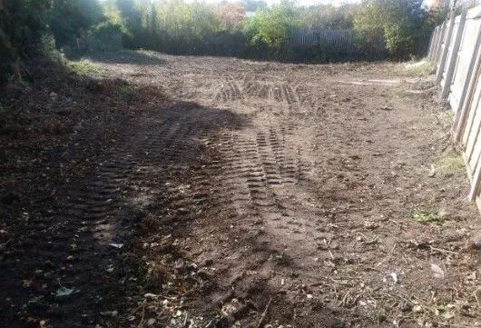 DEVELOPMENT OPPORTUNITY: A VACANT FREEHOLD PLOT OF LAND WITH PLANNING PERMISSION GRANTED FOR 2 THREE BEDROOM SEMI DETACHED HOUSES