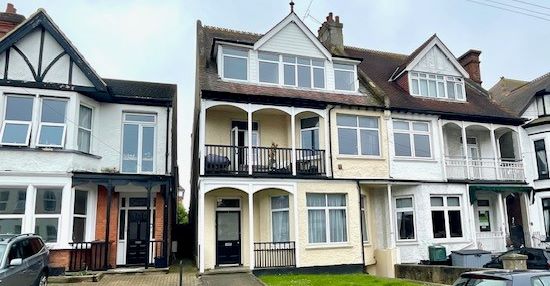 RESIDENTIAL OPPORTUNITY: A SUBSTANTIAL FREEHOLD PROPERTY ARRANGED AS THREE FLATS OFFERING HUGE POTENTIAL FOR RE-CONFIGURATION/RE-DEVELOPMENT