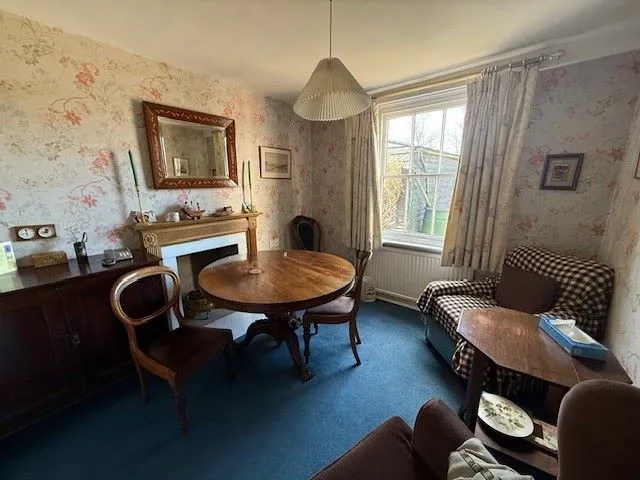 REFURBISHMENT/REDEVELOPMENT: AVAILABLE NOW WITH ALL OFFERS UNDER AUCTION CONDITIONS CONSIDERED: A VACANT SUBSTANTIAL DETACHED PERIOD HOUSE WITH OUTBUILDINGS ON A 1.9 ACRE PLOT IN NEED OF RENOVATION  