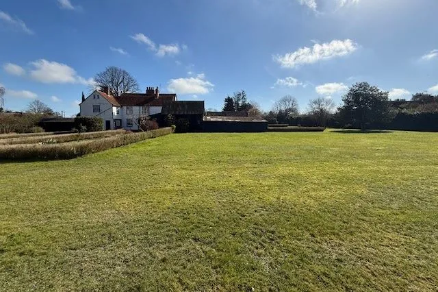 REFURBISHMENT/REDEVELOPMENT: AVAILABLE NOW WITH ALL OFFERS UNDER AUCTION CONDITIONS CONSIDERED: A VACANT SUBSTANTIAL DETACHED PERIOD HOUSE WITH OUTBUILDINGS ON A 1.9 ACRE PLOT IN NEED OF RENOVATION  