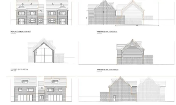 DEVELOPMENT OPPORTUNITY: A DETACHED HOUSE AND GARDENS WITH PLANNING PERMISSION GRANTED TO EXTEND AND ERECT AN ADDITIONAL DETACHED DWELLING 