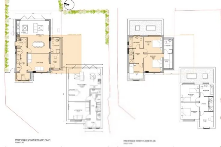 DEVELOPMENT OPPORTUNITY: A DETACHED HOUSE AND GARDENS WITH PLANNING PERMISSION GRANTED TO EXTEND AND ERECT AN ADDITIONAL DETACHED DWELLING 