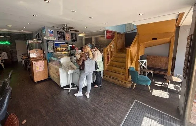 MIXED USE INVESTMENT: A FREEHOLD BUILDING FULLY LET AND PRODUCING AN ANNUAL INCOME OF AROUND £48,000. A YIELD OF AROUND 12% OF THE GUIDE PRICE  