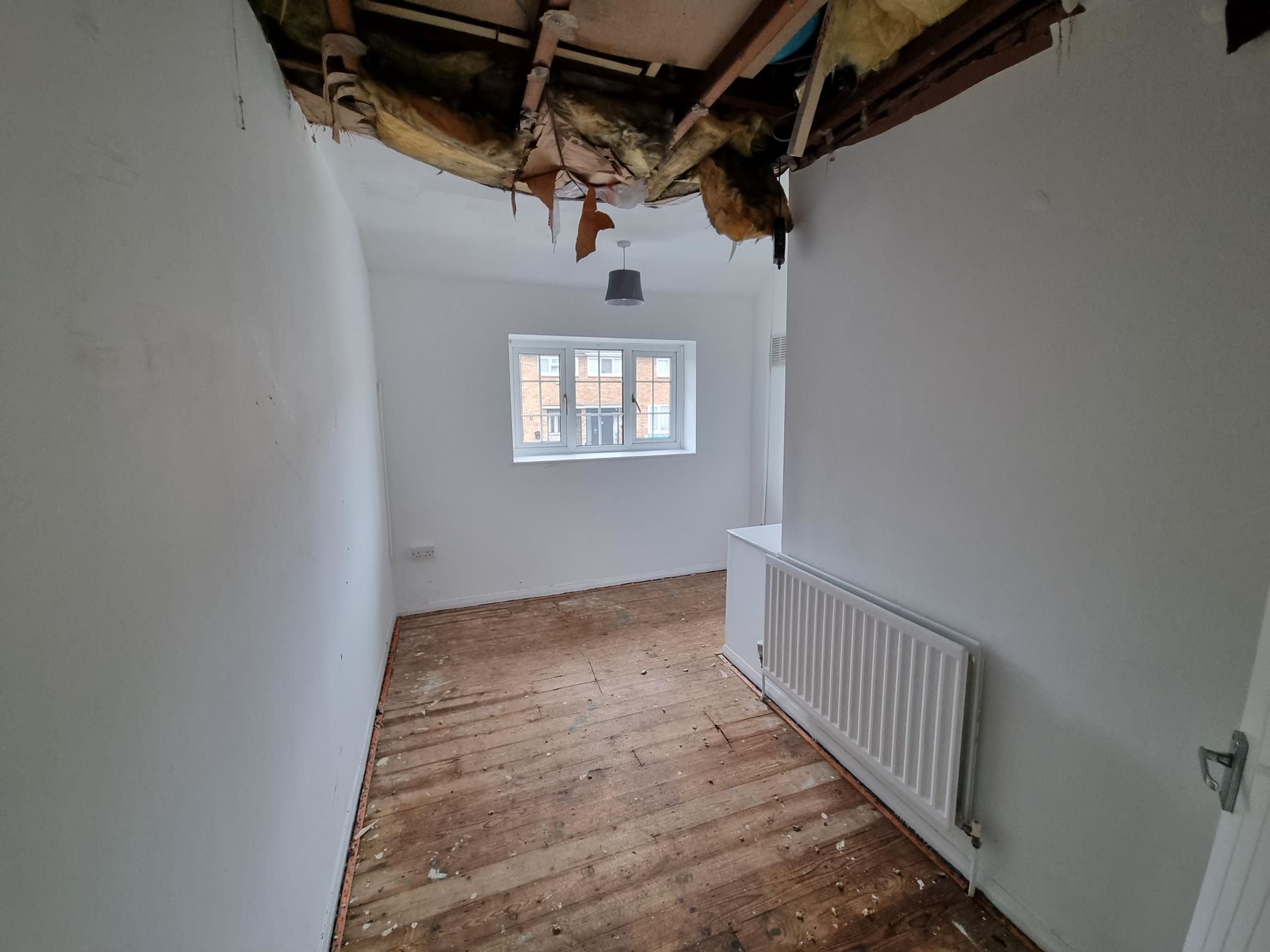 RESIDENTIAL INVESTMENT: A VACANT FREEHOLD THREE BEDROOM END TERRACE HOUSE IN HAROLD HILL CLOSE TO A12 AND M25 IN NEED OF SOME REFURBISHMENT