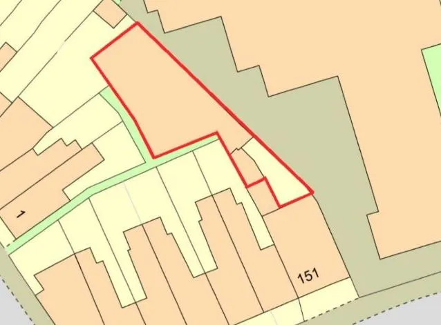  DEVELOPMENT OPPORTUNITY: VACANT FREEHOLD PARCEL OF LAND WITH CONSENT GRANTED FOR A THREE BEDROOM DETACHED DWELLINGHOUSE. 