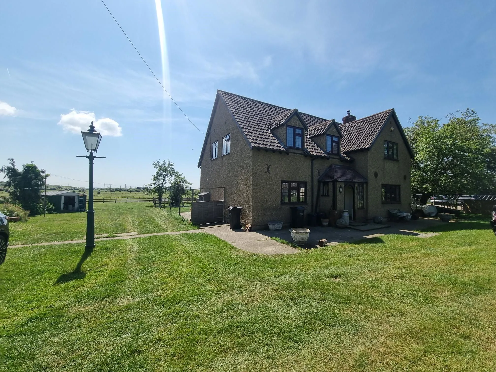 FARM INVESTMENT: A FREEHOLD FARM SITUATED ON OVER 60 ACRES OF GRAZING LAND WITH TWO DETACHED FARM HOUSES AND A NUMBER OF OUTBUILDINGS