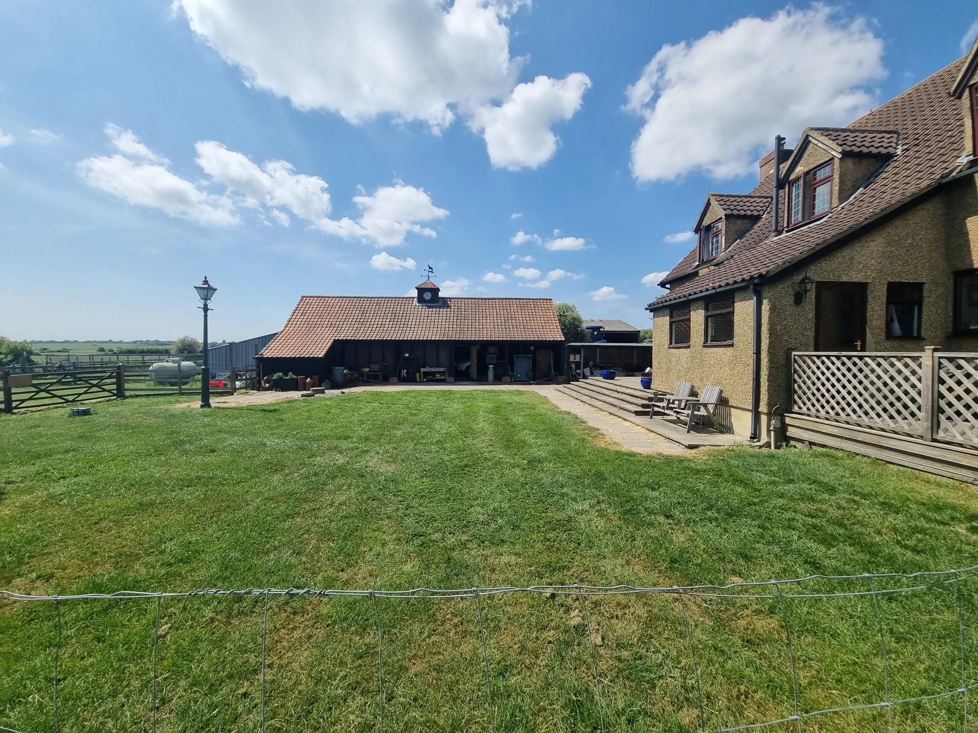FARM INVESTMENT: A FREEHOLD FARM SITUATED ON OVER 60 ACRES OF GRAZING LAND WITH TWO DETACHED FARM HOUSES AND A NUMBER OF OUTBUILDINGS
