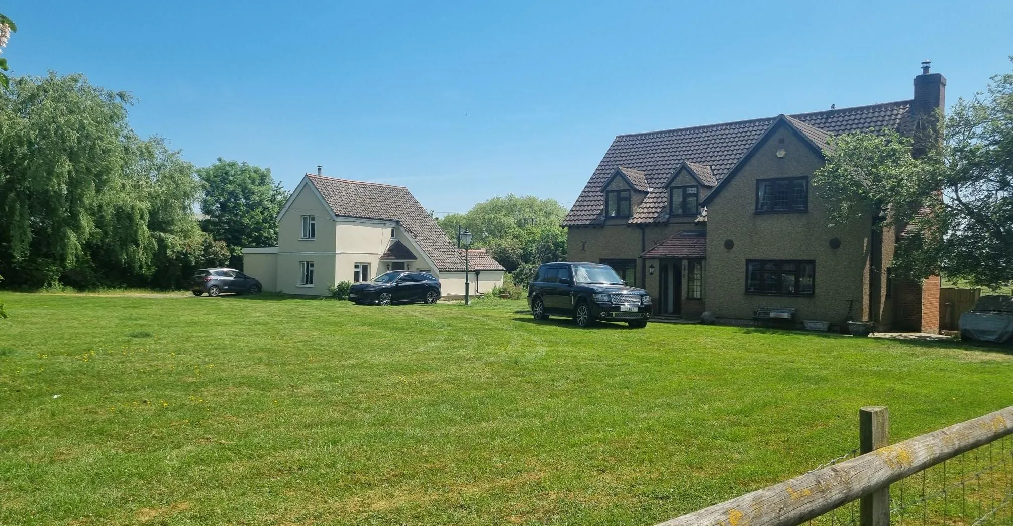 FARM INVESTMENT: A FREEHOLD FARM SITUATED ON OVER 60 ACRES OF GRAZING LAND WITH TWO DETACHED FARM HOUSES AND A NUMBER OF OUTBUILDINGS