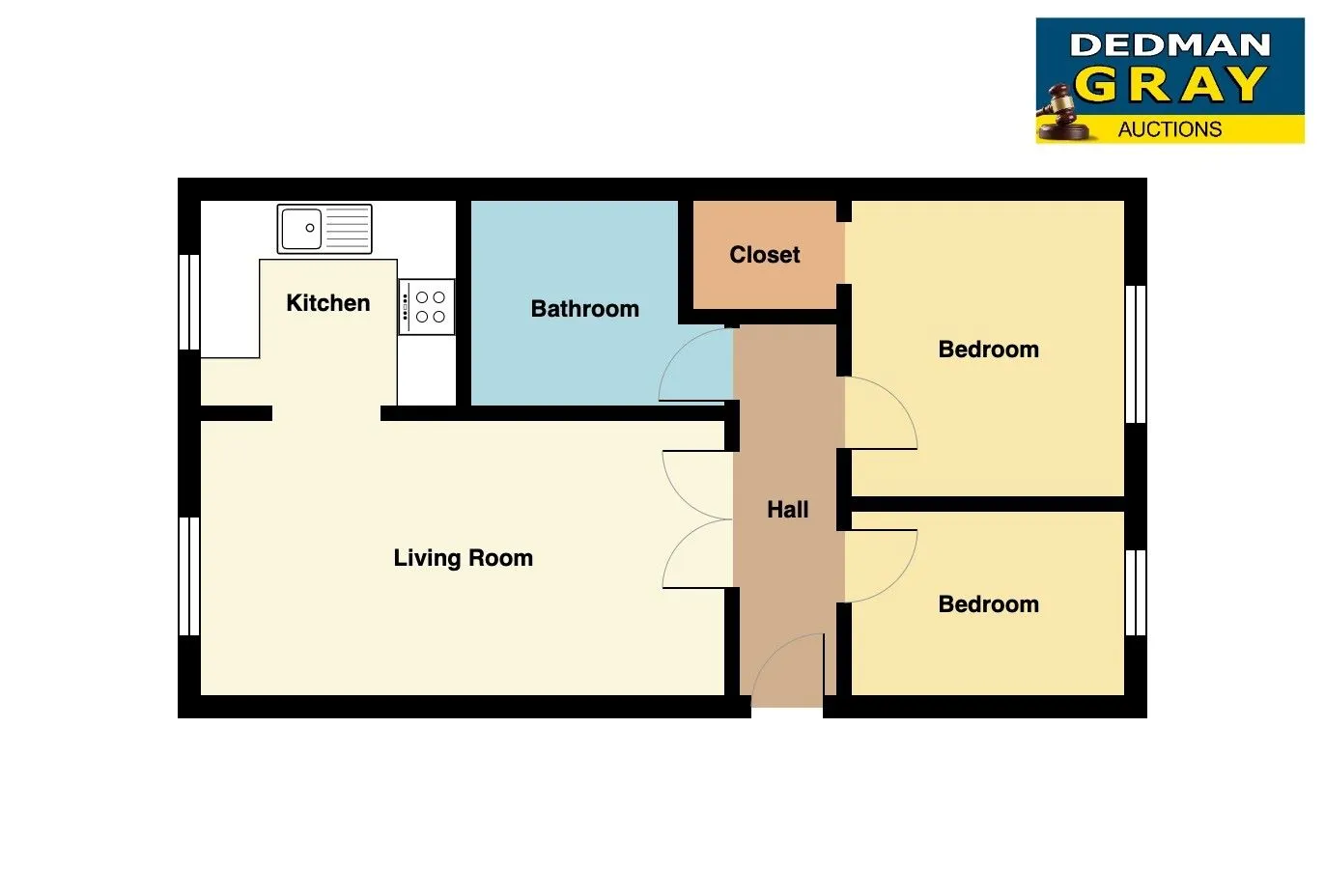 RESIDENTIAL INVESTMENT: A VACANT LEASEHOLD GROUND FLOOR TWO BEDROOM APARTMENT WITHIN WALKING DISTANCE TO GOODMAYES RAILWAY STATION 