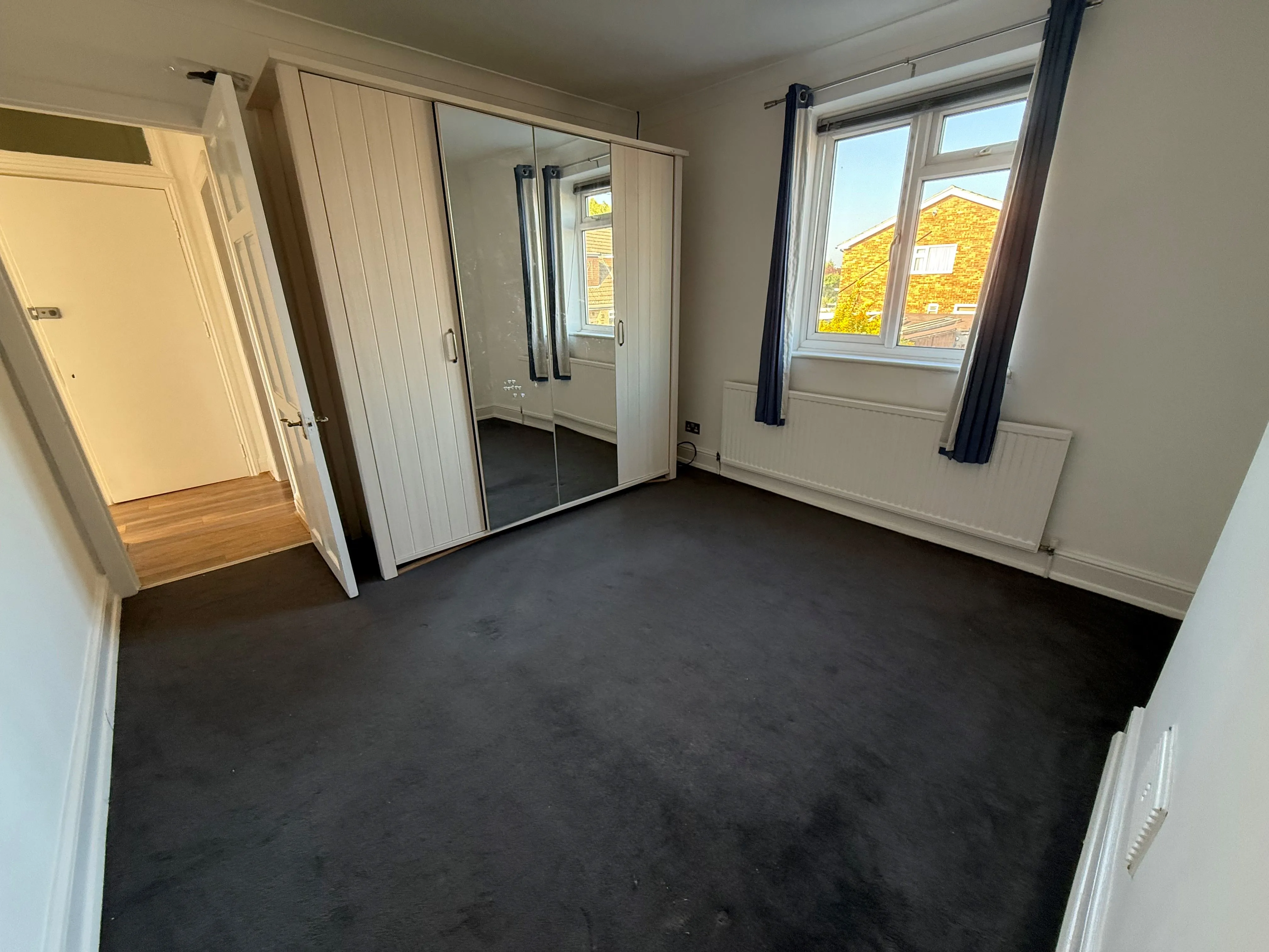 RESIDENTIAL INVESTMENT:  VACANT LEASEHOLD ONE BEDROOM FIRST FLOOR APARTMENT WITH PLANNING FOR A LOFT ROOM AND OFF STREET PARKING