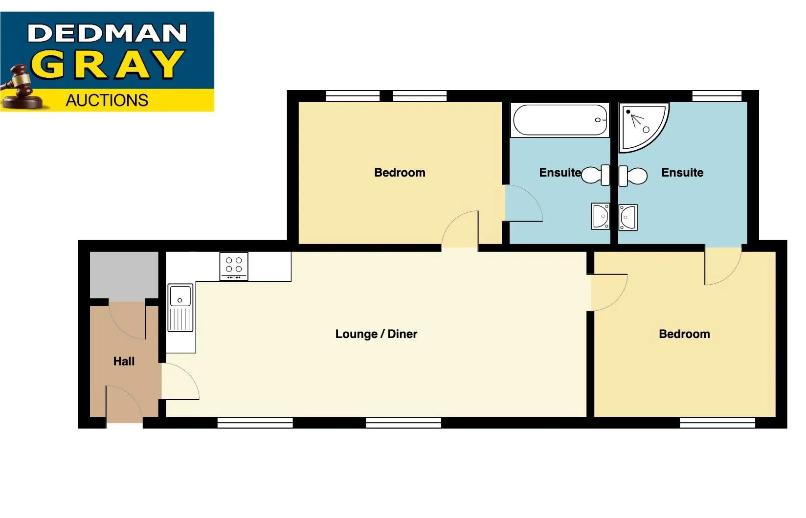 RESIDENTIAL INVESTMENT: A VACANT TWO BEDROOM TWO BATHROOM FIRST FLOOR APARTMENT SET WITHIN THE SOUGHT AFTER THE GALLERIES DEVELOPMENT