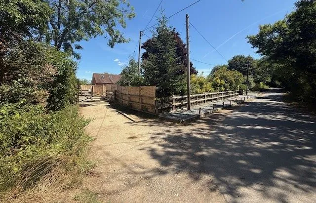POTENTIAL DEVELOPMENT: A 2 ACRE PARCEL OF FREEHOLD LAND WITH ROAD ACCESS 1037 SQUARE FOOT BRICK BUILT BARN PLUS STRUCTURE FOR ADDITIONAL BUILDING