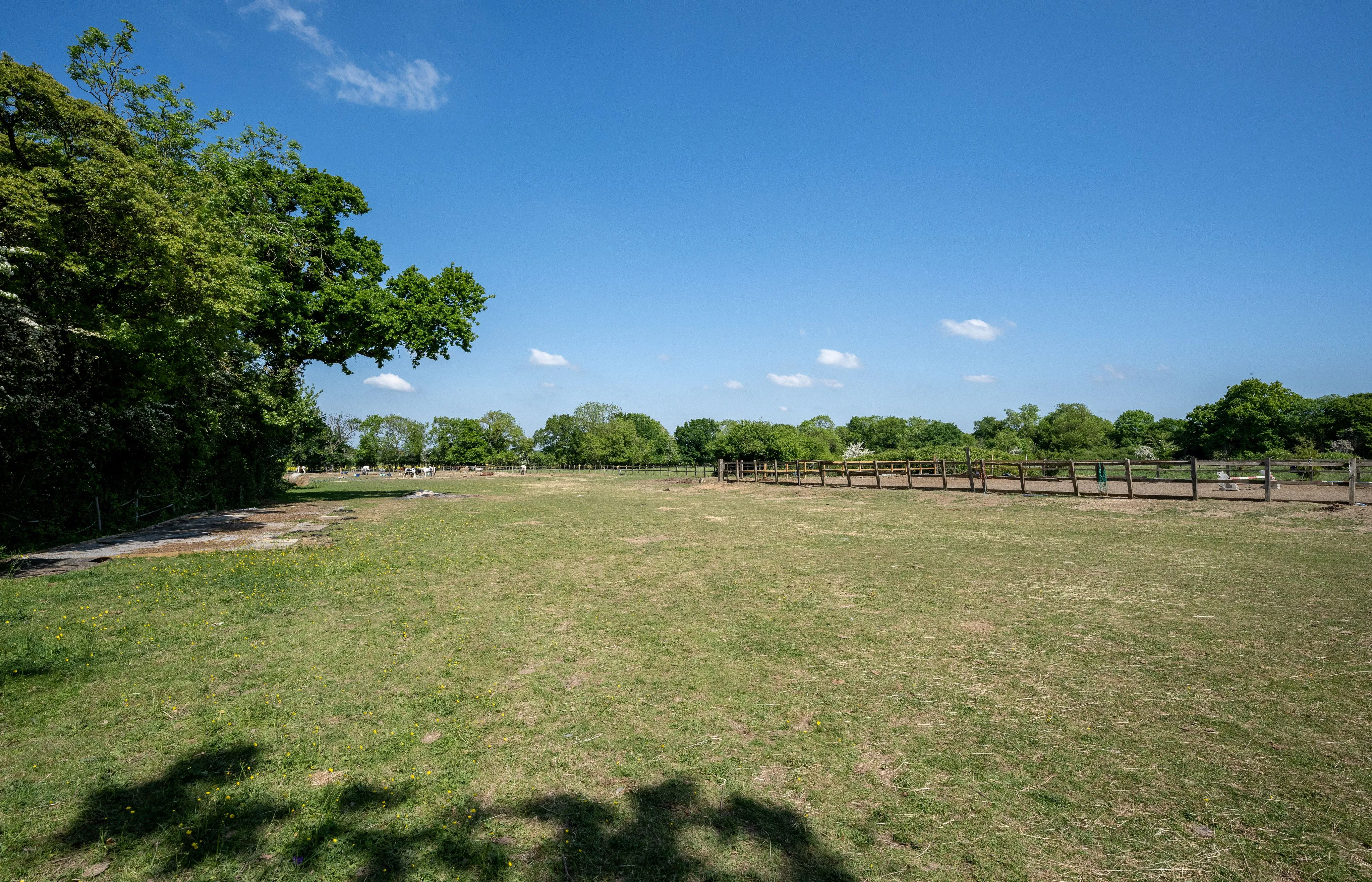 POTENTIAL DEVELOPMENT: A 2 ACRE PARCEL OF FREEHOLD LAND WITH ROAD ACCESS 1037 SQUARE FOOT BRICK BUILT BARN PLUS STRUCTURE FOR ADDITIONAL BUILDING
