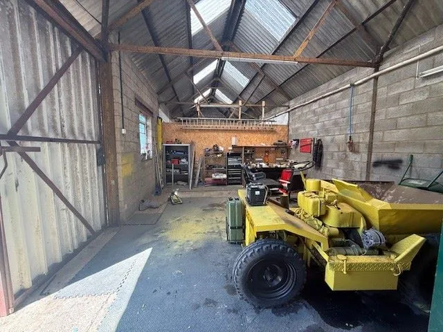 POTENTIAL DEVELOPMENT: A 2 ACRE PARCEL OF FREEHOLD LAND WITH ROAD ACCESS 1037 SQUARE FOOT BRICK BUILT BARN PLUS STRUCTURE FOR ADDITIONAL BUILDING