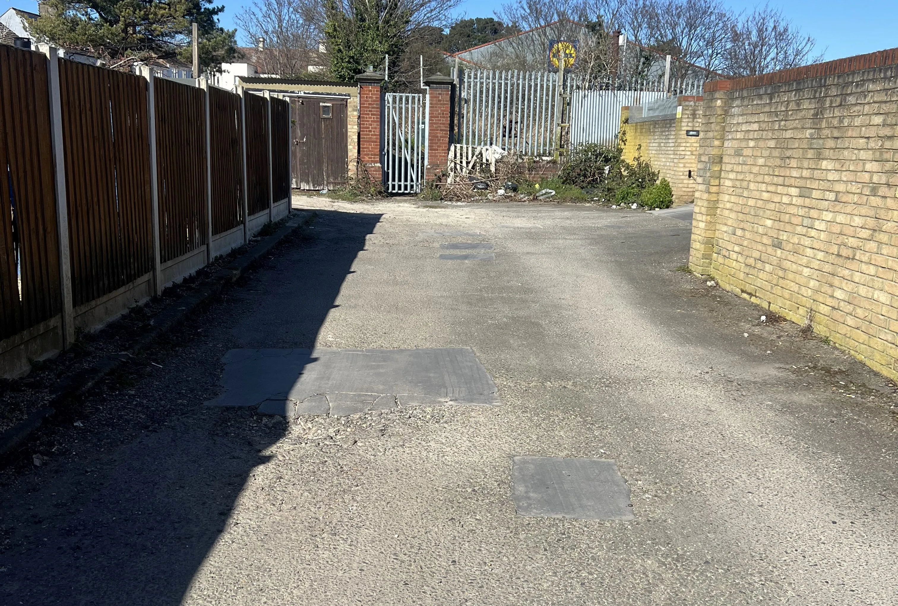 COMMERCIAL INVESTMENT: A FREEHOLD SITE INCLUDING 11 LOCK UP GARAGES CURRENTLY PART LET/PART VACANT WITH POTENTIAL TO INCREASE THE INCOME