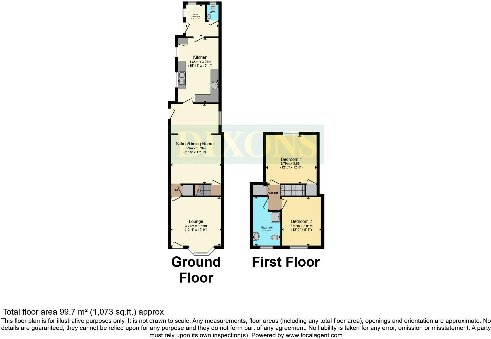 2 bed House