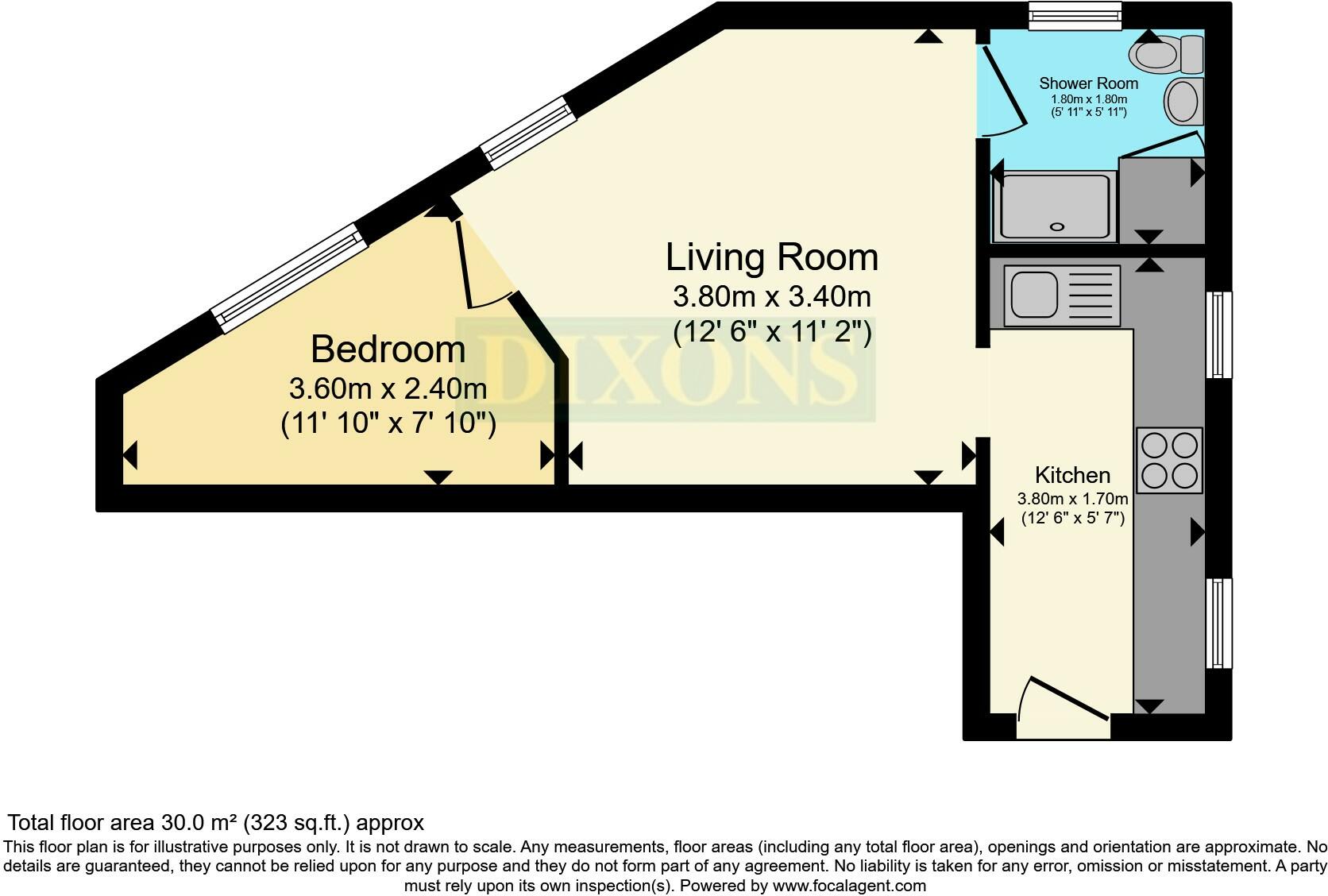 1 bed Apartment