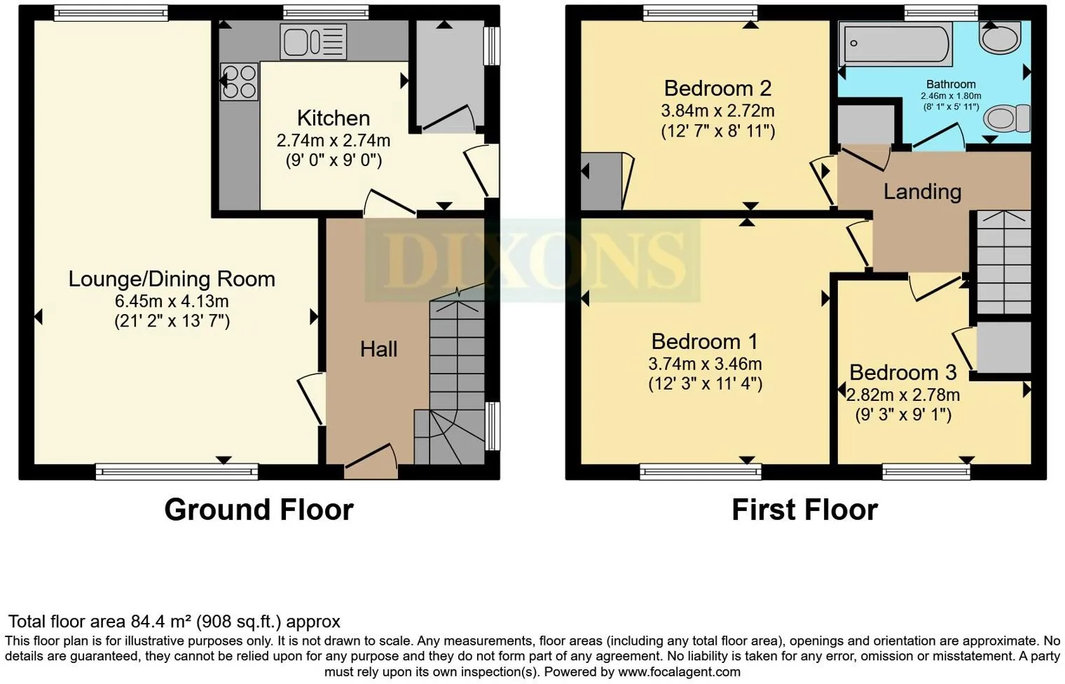 3 bed Semi-Detached