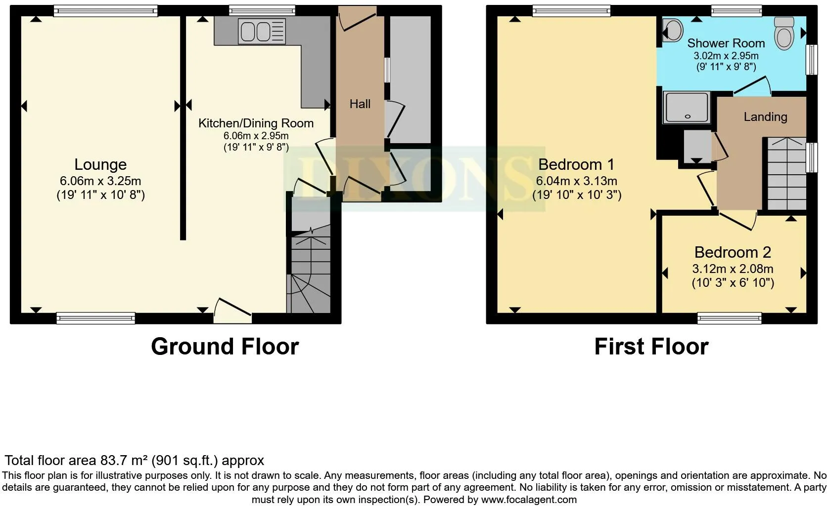 2 bed Semi-Detached