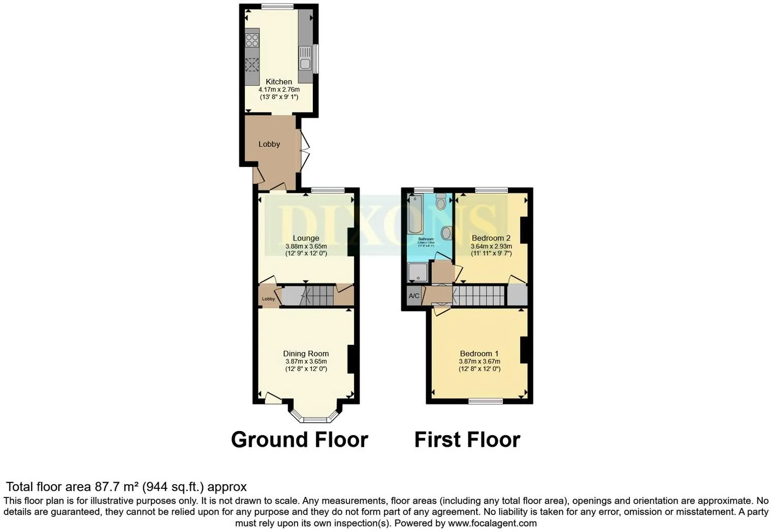 2 bed Terraced