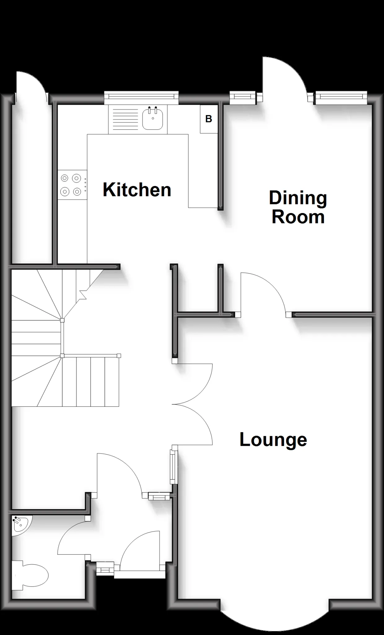 3 bed End of Terrace