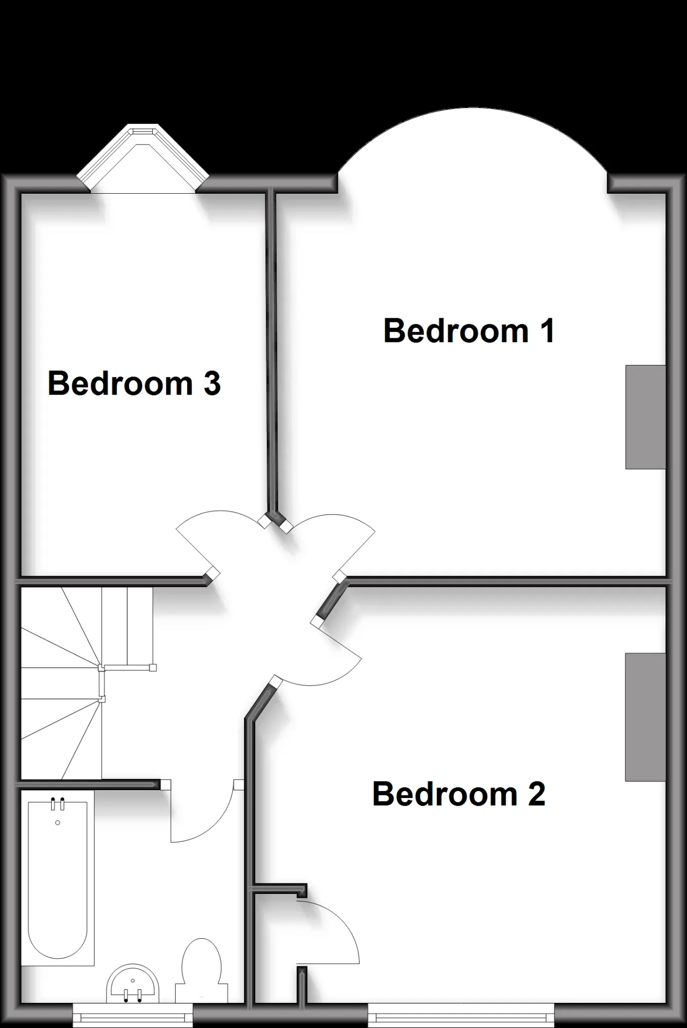 3 bed Duplex
