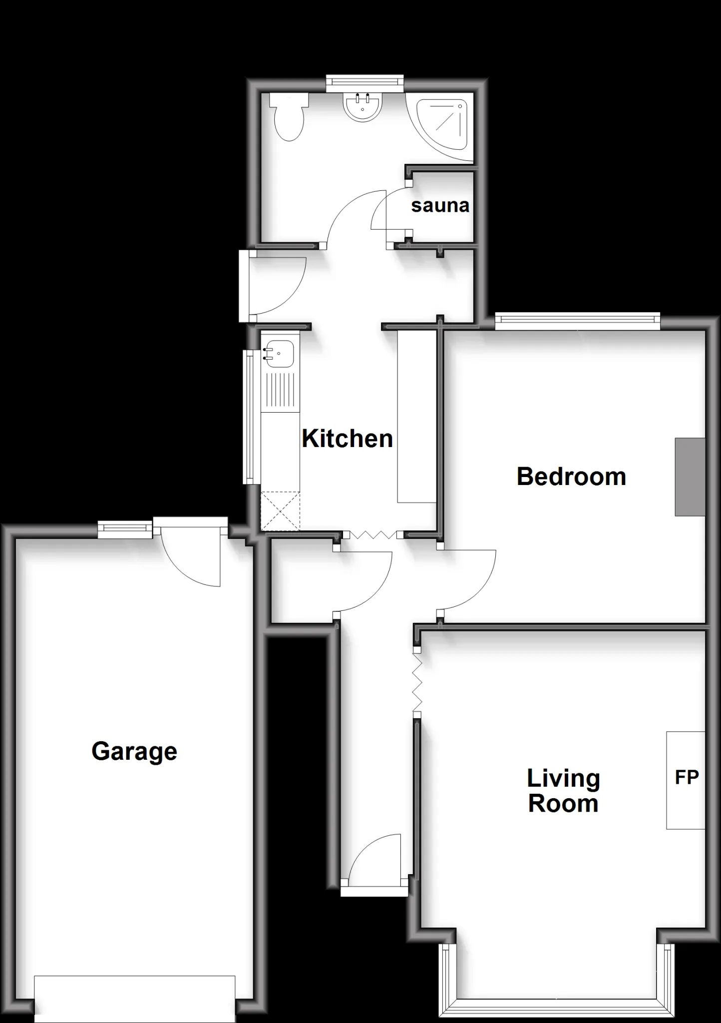 1 bed Apartment