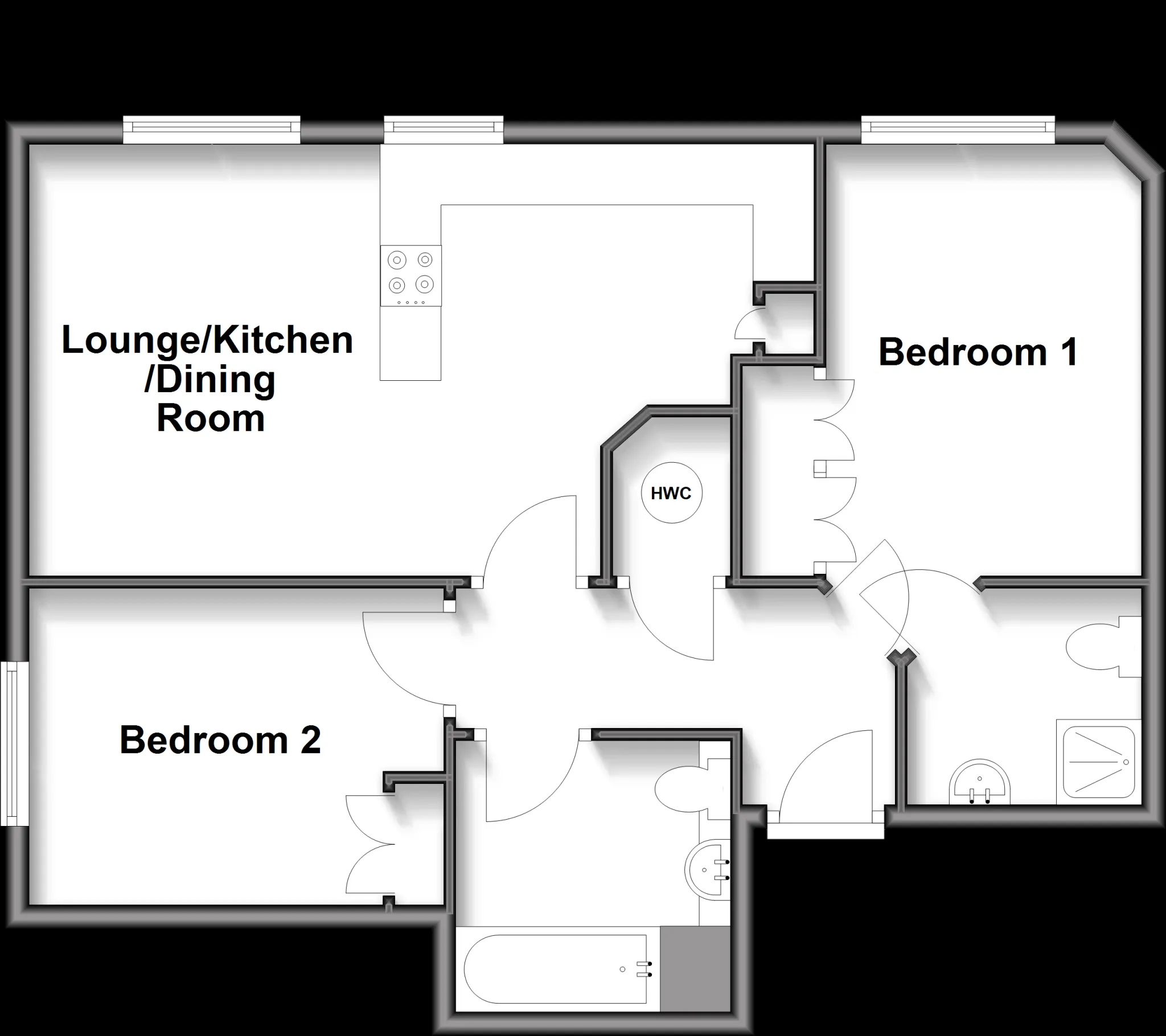 2 bed Apartment