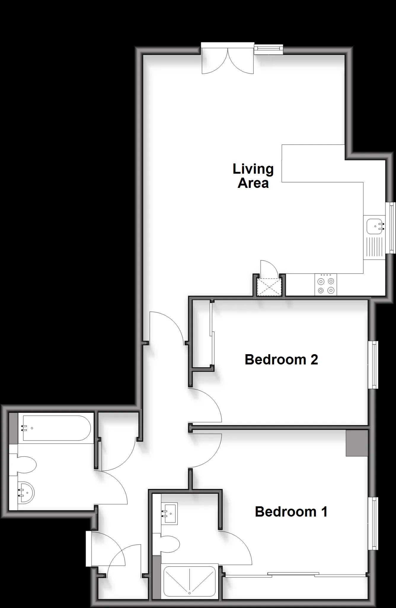 2 bed Apartment