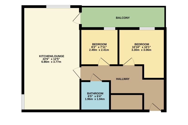 2 bed Apartment For Auction