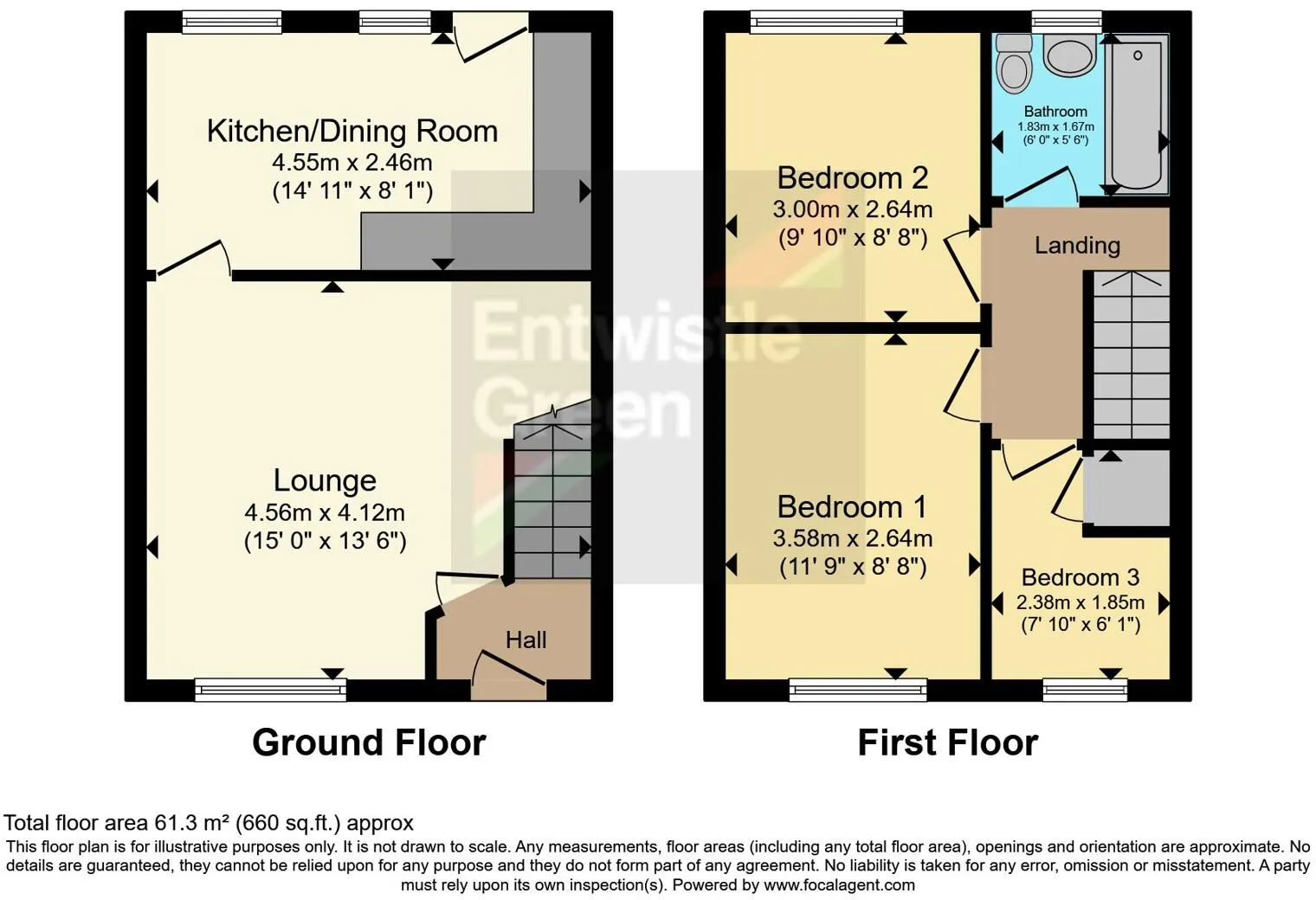 3 bed Terraced