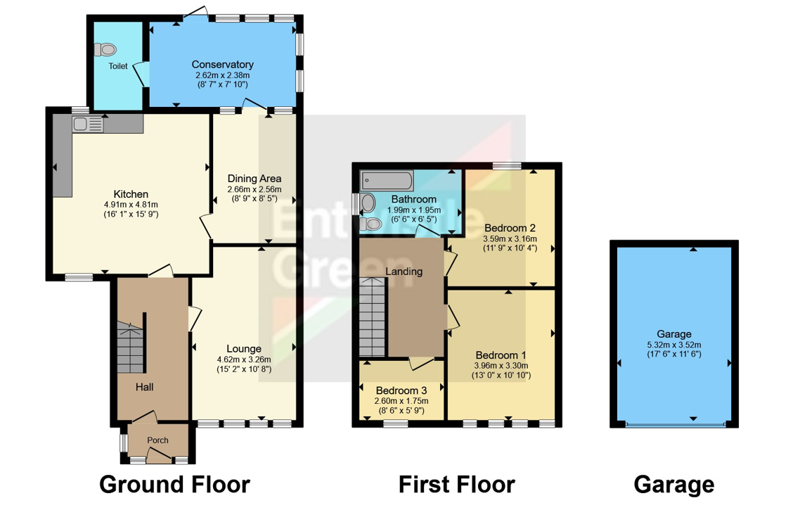 3 bed Semi-Detached