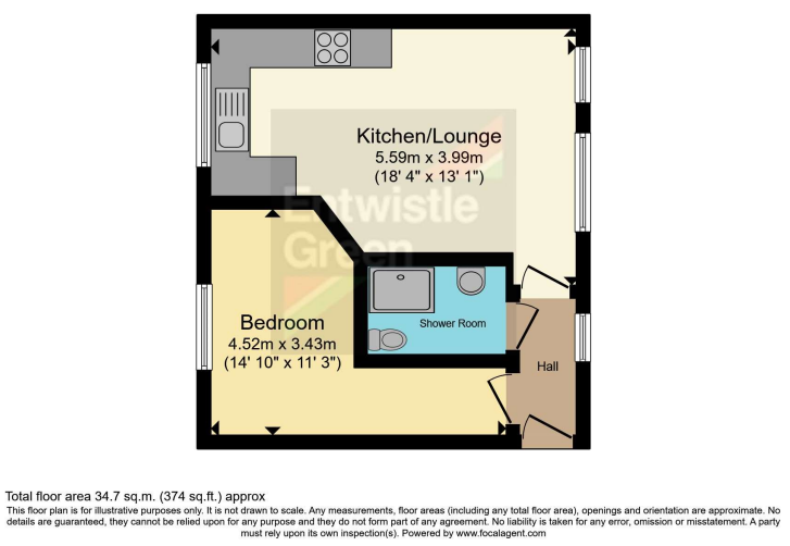 1 bed Apartment