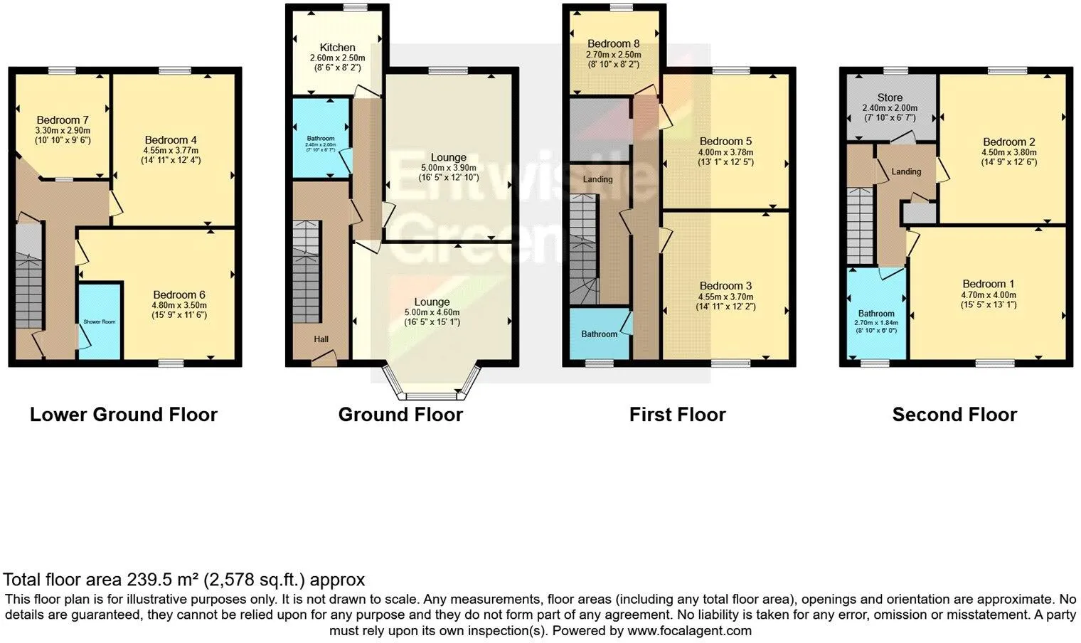 7 bed Terraced