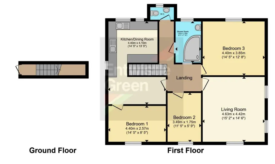 3 bed Apartment