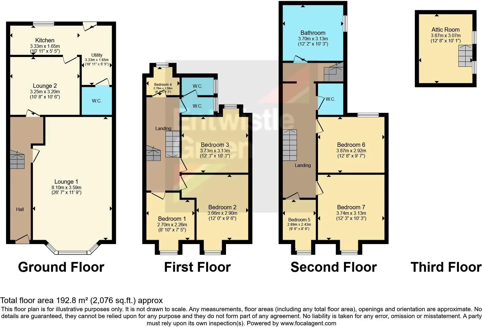8 bed Guest House