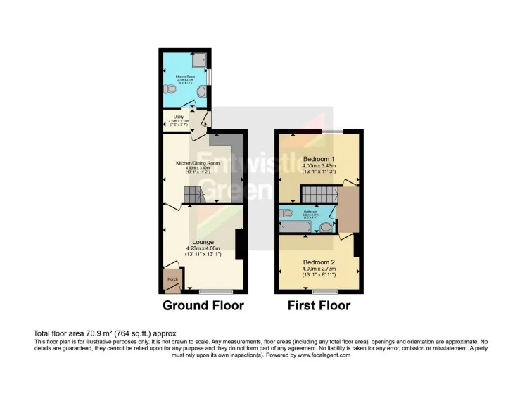 2 bed House