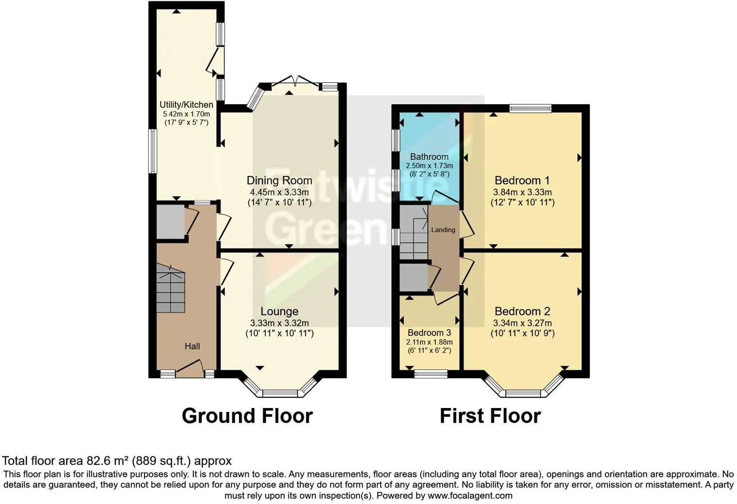 3 bed End of Terrace