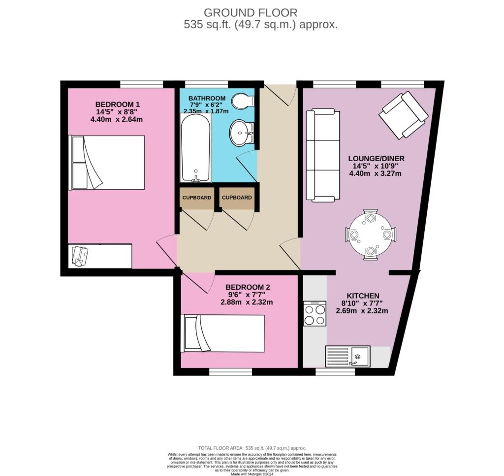 2 bed Apartment