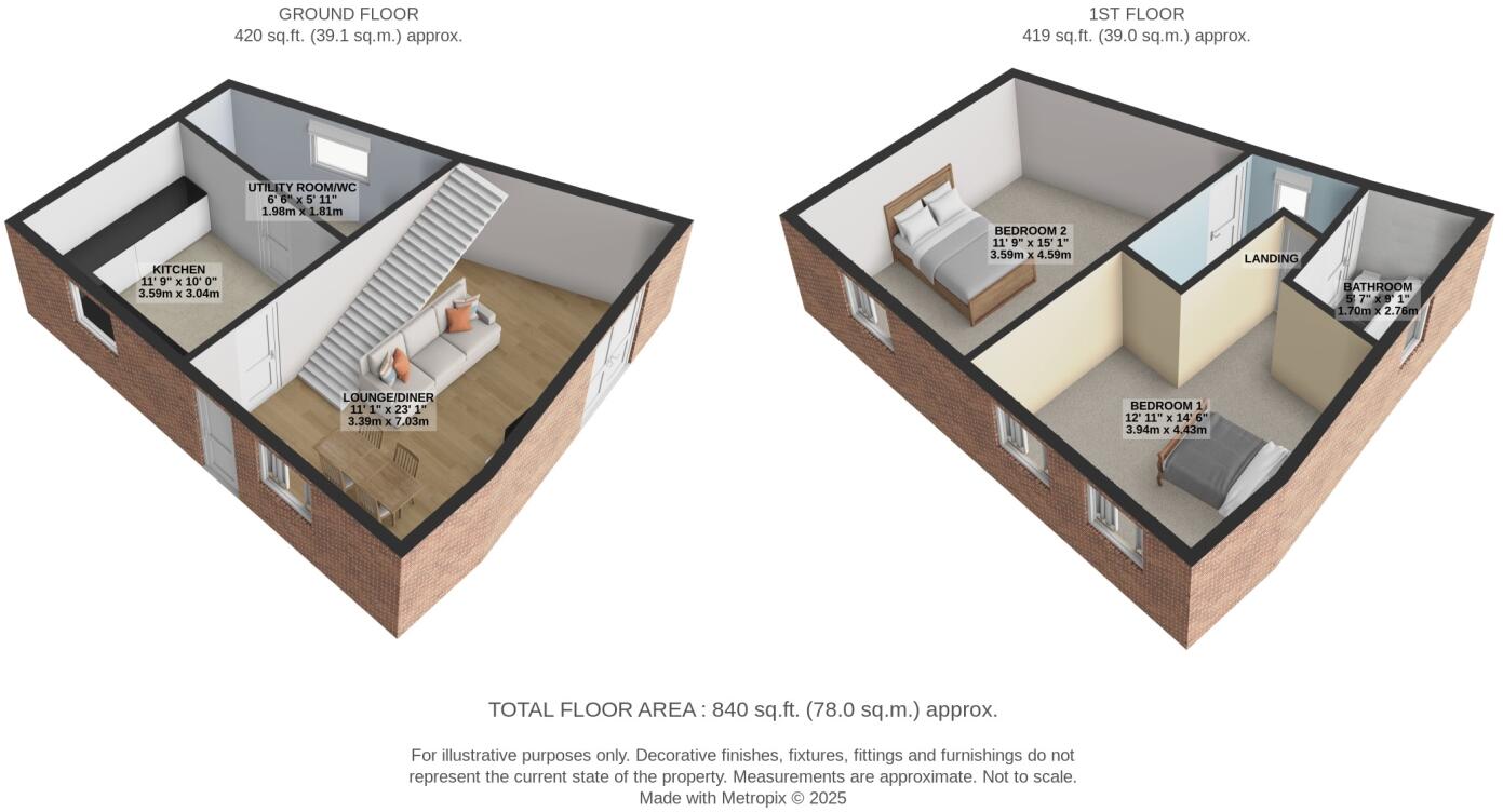 2 bed Detached