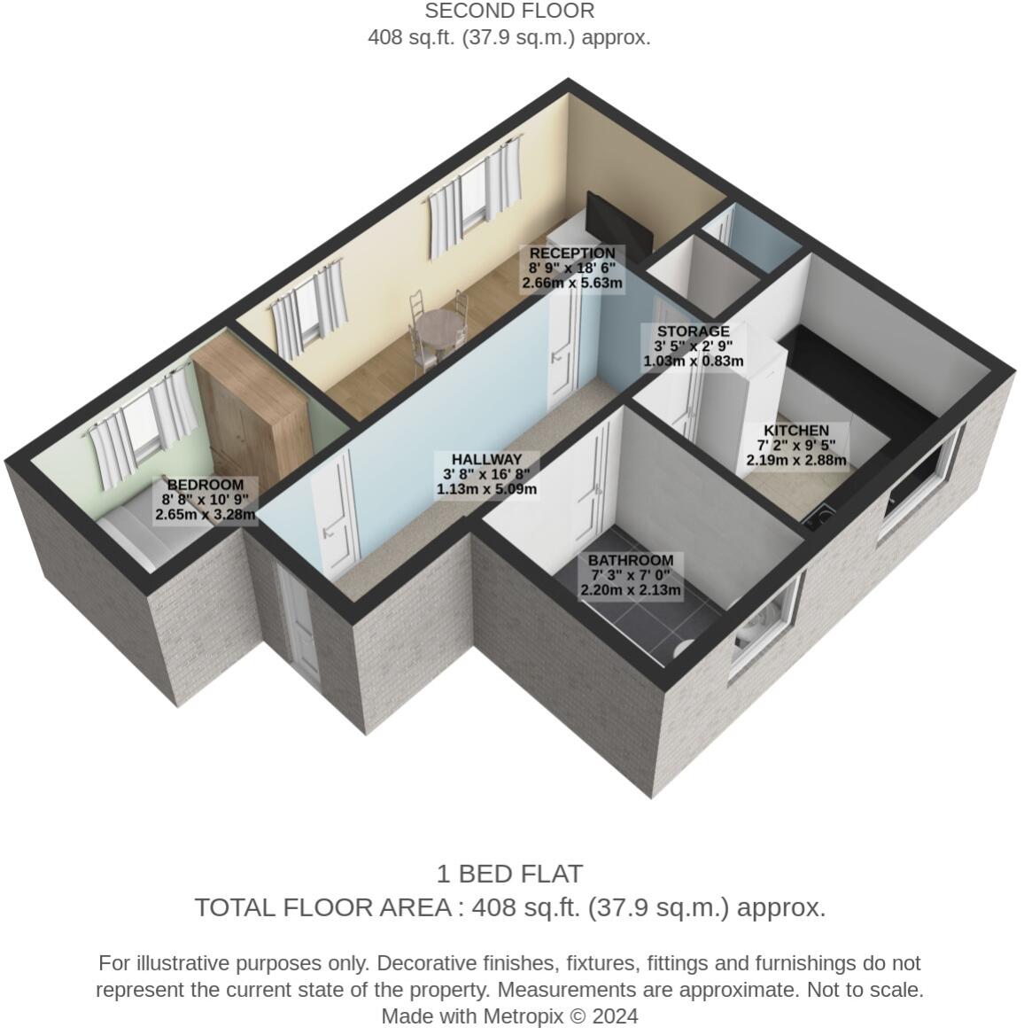 1 bed Apartment