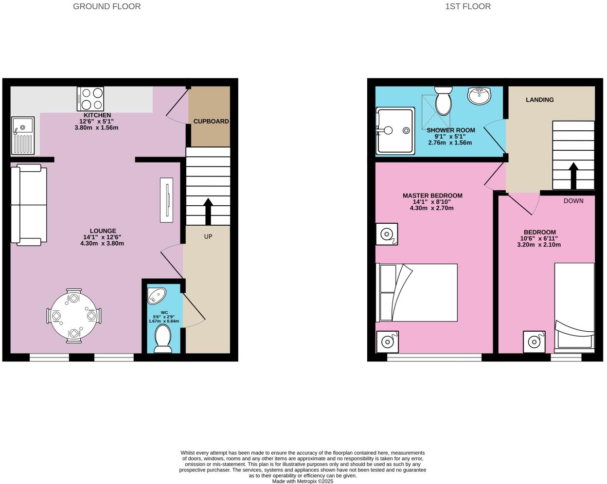 2 bed Character Property