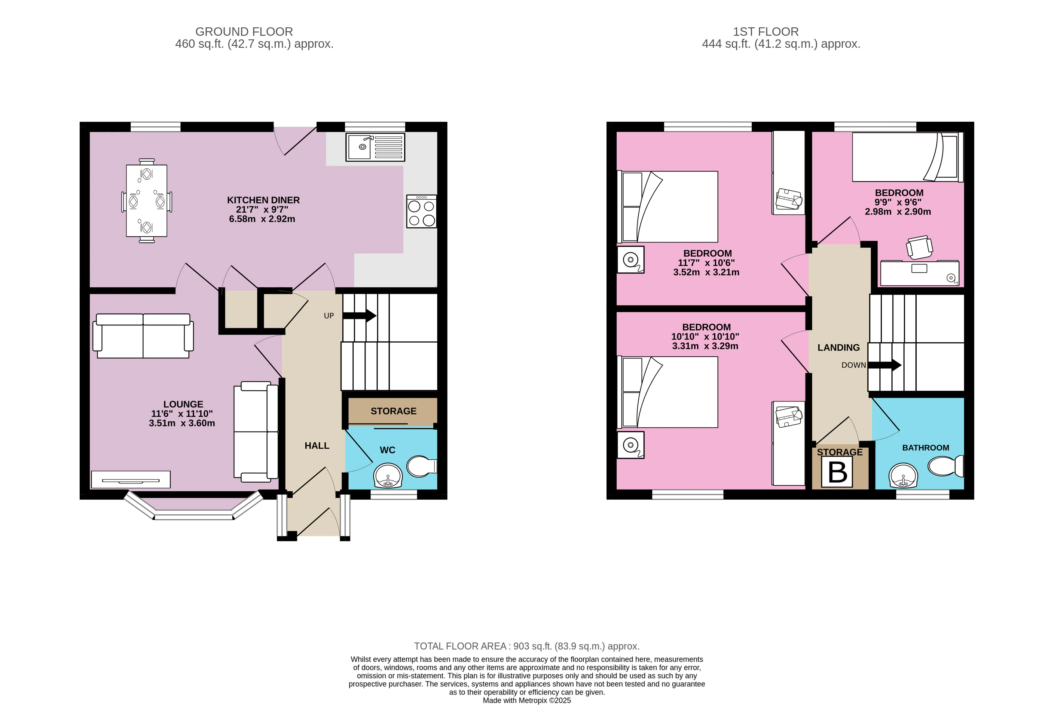 3 bed Semi-Detached