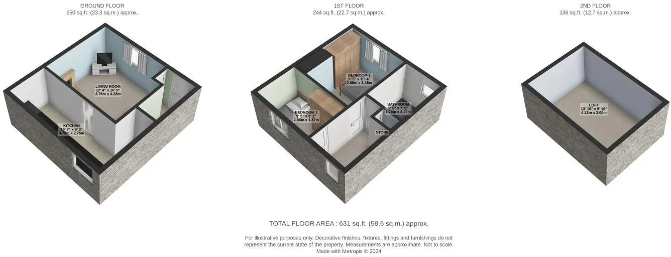 2 bed Terraced