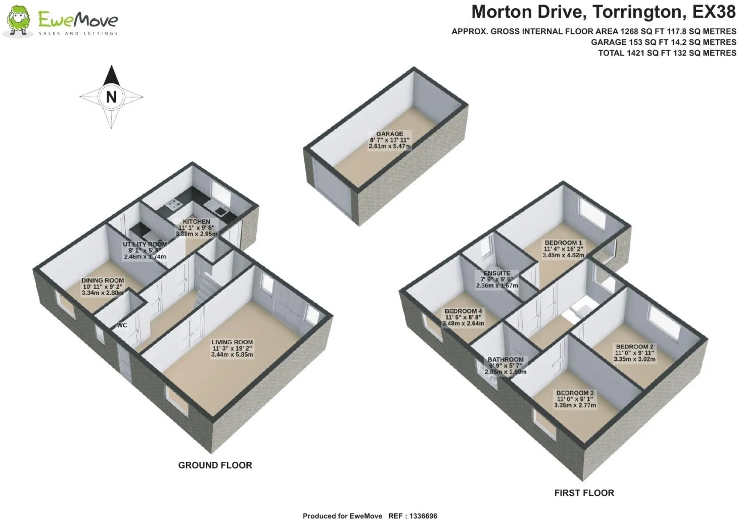 4 bed Detached