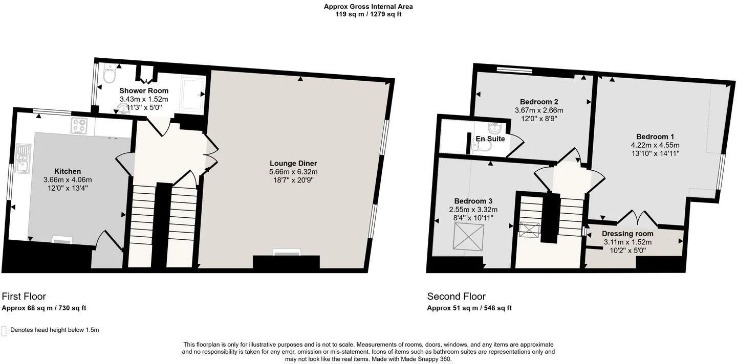 3 bed Apartment