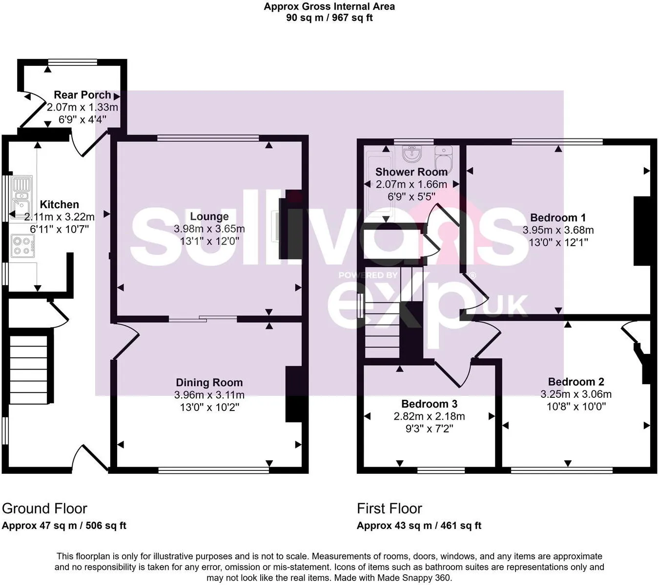 3 bed Semi-Detached
