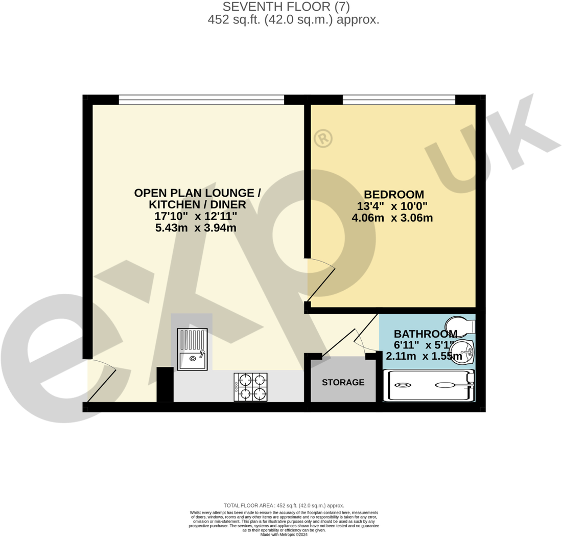 1 bed Apartment