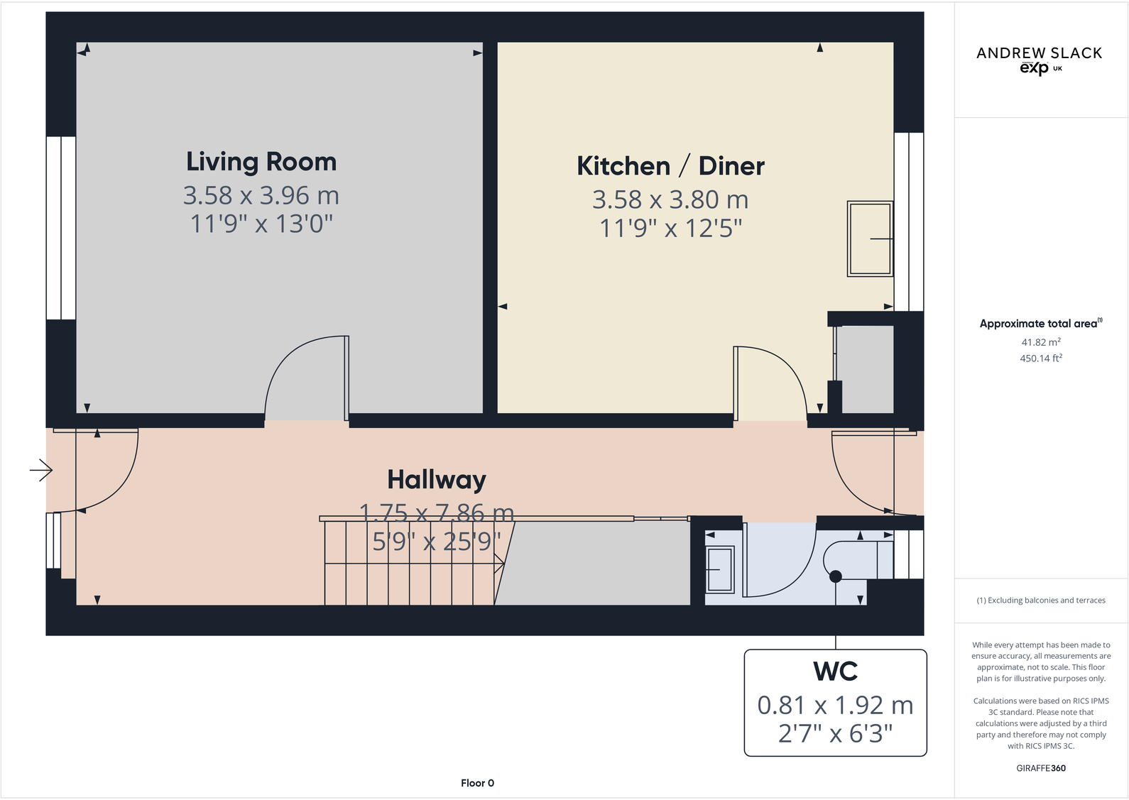 3 bed End of Terrace