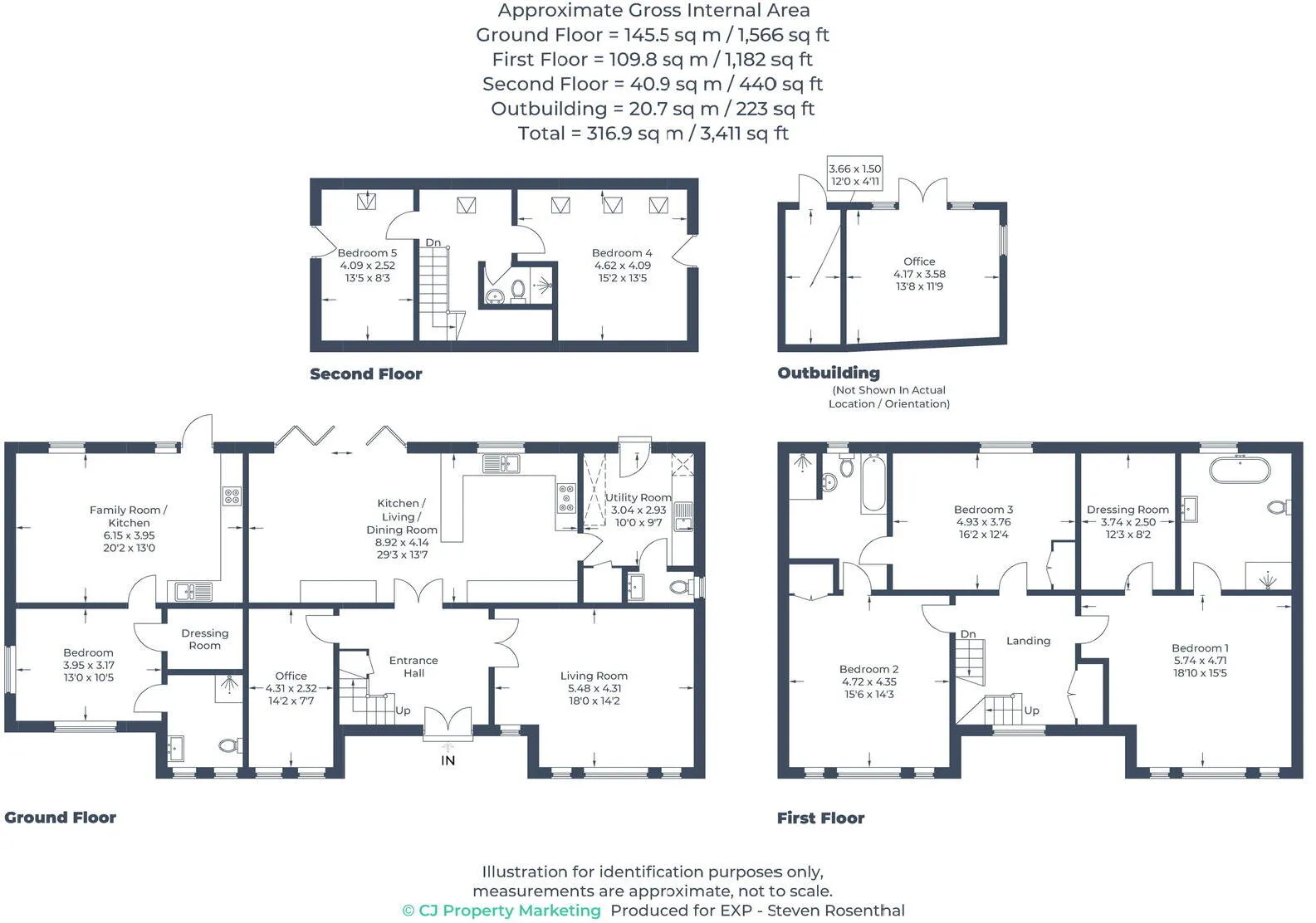 6 bed Detached